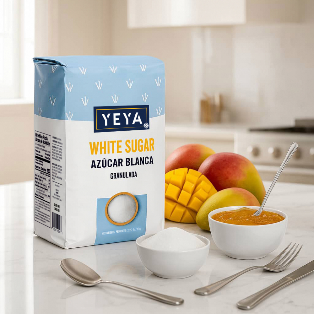 Azúcar blanca granulada YEYA (1 kg / 2.2 lb) - Miniatura 4