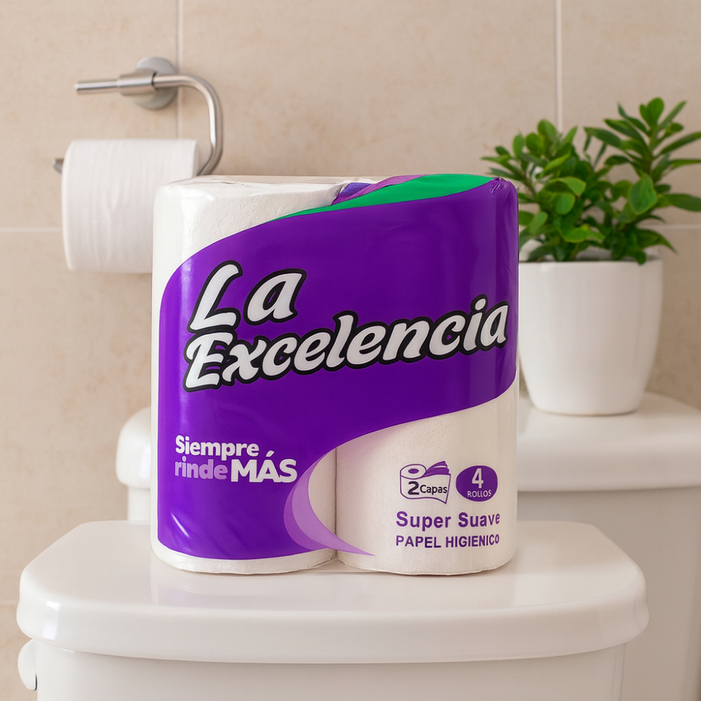 Papel sanitario La Excelencia (4 U) - Miniatura 4