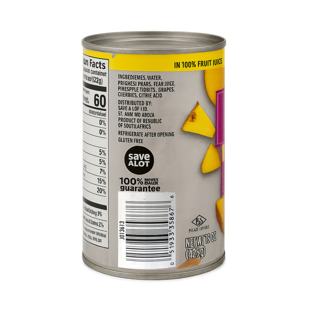 Cóctel de frutas Fairhill (425 g / 15 oz) - Miniatura 2