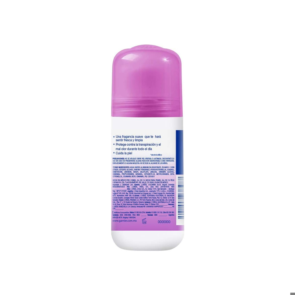 Desodorante antitranspirante para mujer Frescura Suave Obao Garnier (65 g / 2.29 oz) - Miniatura 4