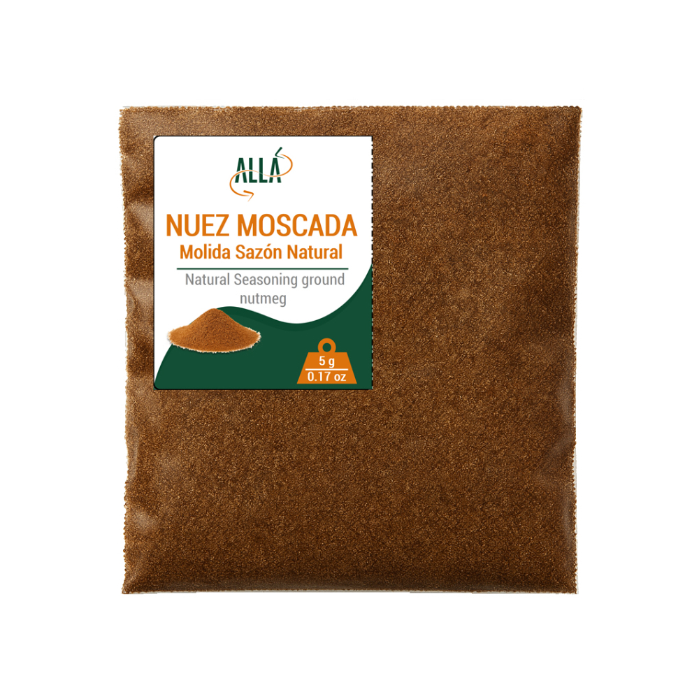 Nuez moscada molida sazón natural ALLÁ (5 g) - Miniatura 2