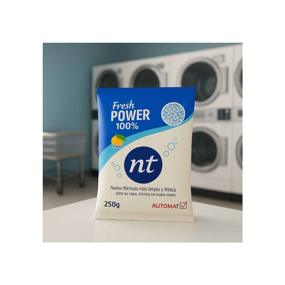 Detergente en polvo con aroma a limón Nt (250 g / 8.81 oz) - Miniatura 4