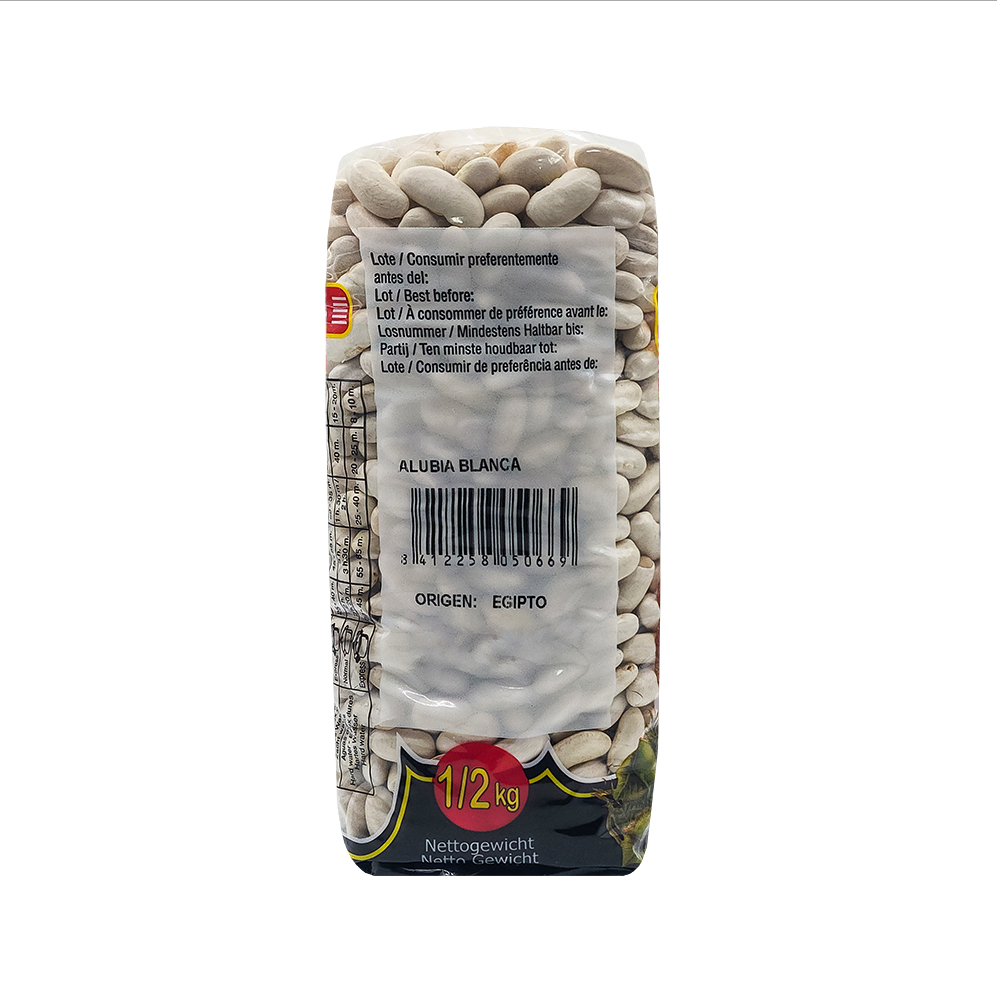 Frijol blanco (5 x 500 g / 1.10 lb) - Miniatura 2