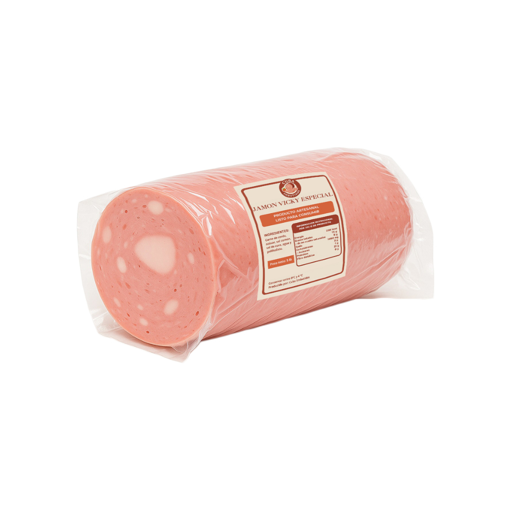 Jamón vicky especial Cuba Embutidos (2.27 kg / 5 lb) - Miniatura 3