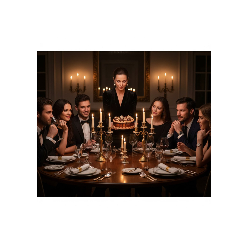 Cake de crema de mantequilla chocolate y trufas Sweet Love MCH Panadería (8 comensales) - Miniatura 4