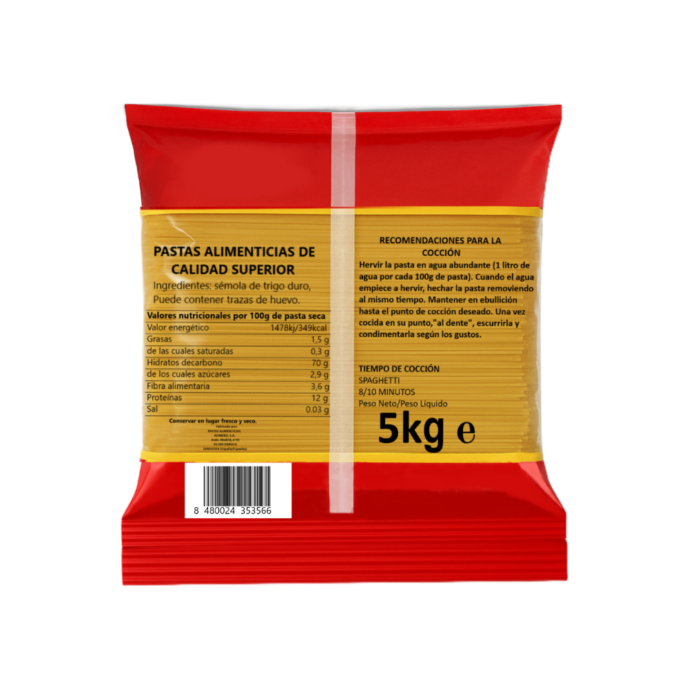 Pasta alimenticia Vivo Chef (5 kg / 11.02) - Miniatura 2