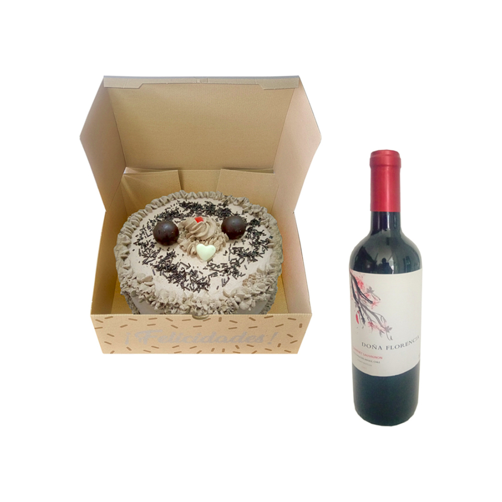 Cake chocolate de nata y vino (12 comensales) - Miniatura 2