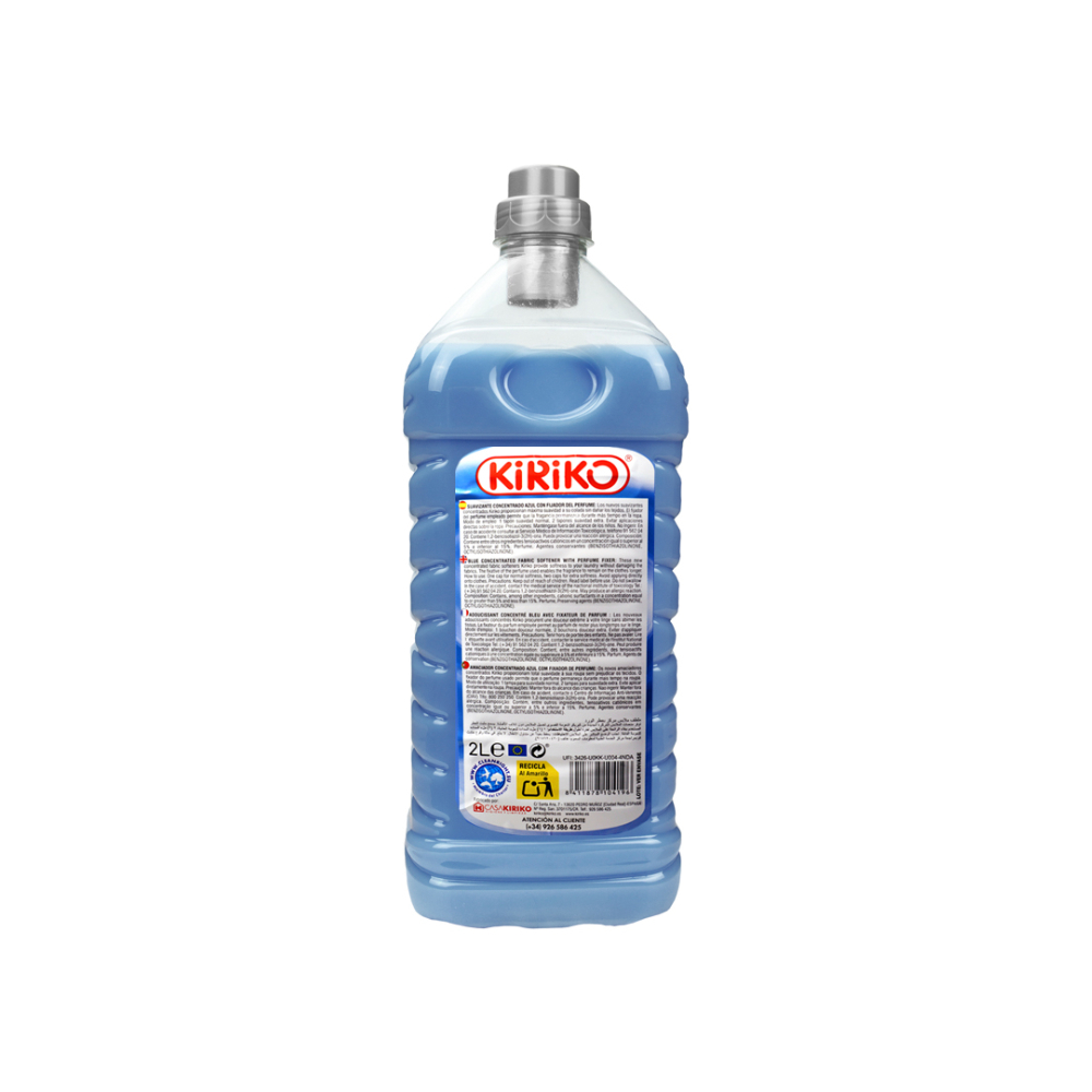 Suavizante concentrado con fijador de perfume Azul Kiriko (2 L) - Miniatura 4