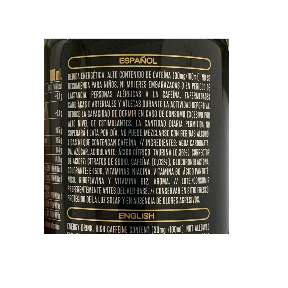 Bebida energética 5shot (250 ml) - Miniatura 3