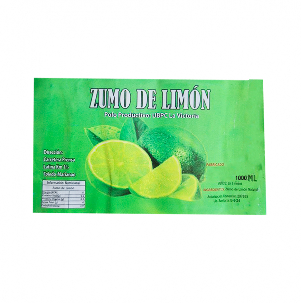 Zumo de limón (2 x 1 L) - Miniatura 2