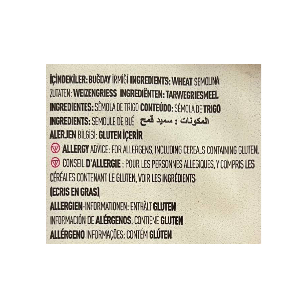 Espaguetis Sarbio (500 g / 1.1 lb) - Miniatura 3