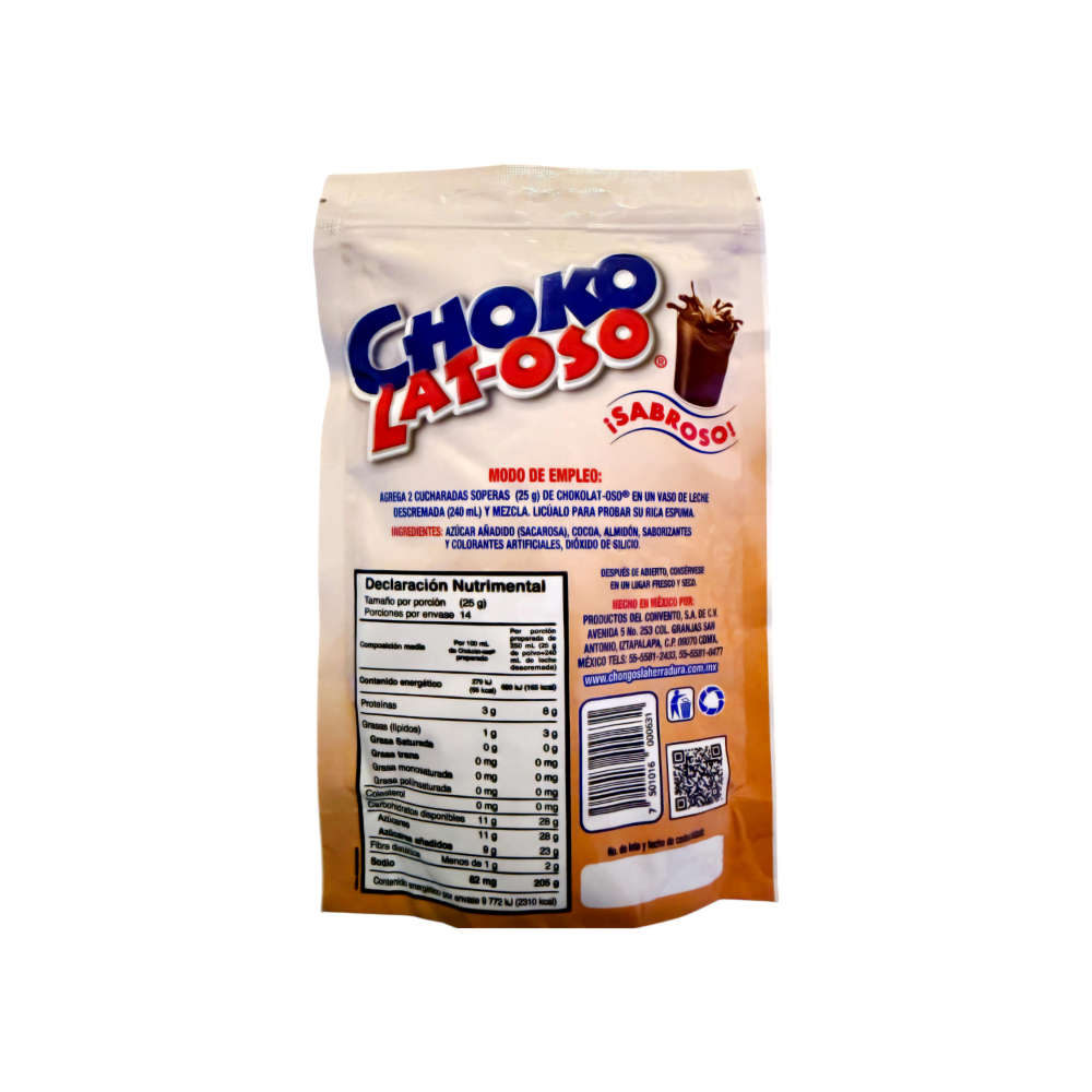 Polvo para preparar bebida con sabor a chocolate Chokolat-Oso (350 g / 10.58 oz) - Miniatura 3