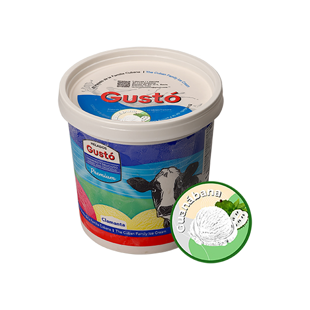 Helado Premium de guanábana Gustó (1 L) - Miniatura 2