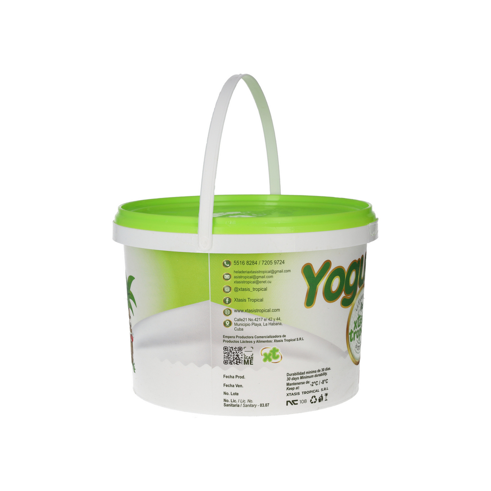 Yogur natural con azúcar Xtasis Tropical (3 L) - Miniatura 2
