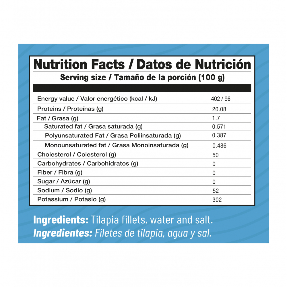 Filetes de tilapia YEYA (907 g / 2 lb) - Miniatura 3