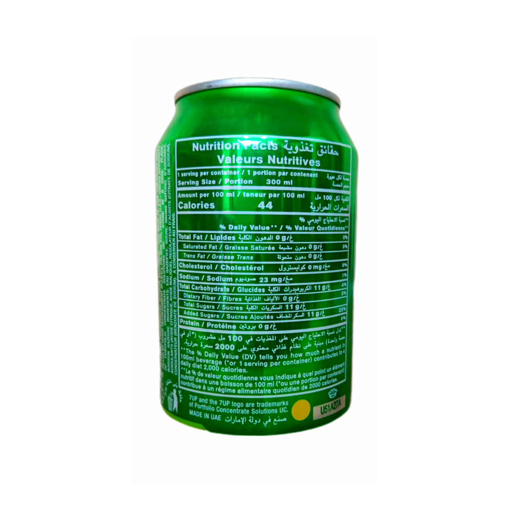 Refresco gaseado de limón 7UP (12 x 300 ml) - Miniatura 3