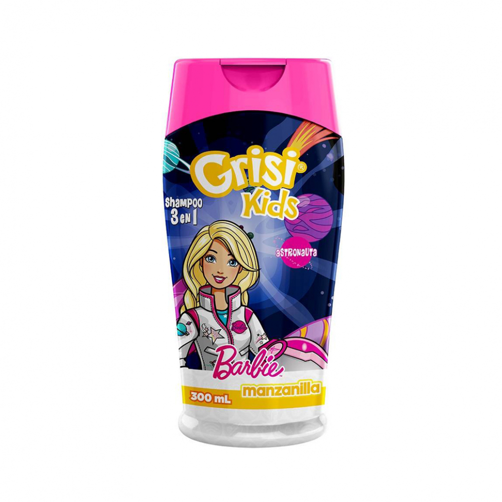 Champú infantil 3 en 1 Barbie Astronauta Grisi Kids (300 ml) - Miniatura 2
