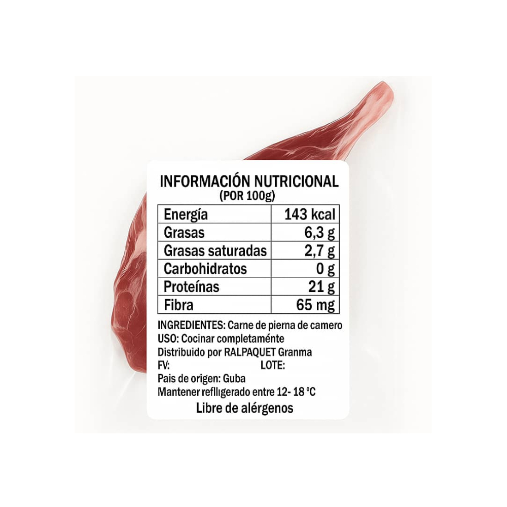 Pierna de carnero Ralpaquet (1.5 kg / 3.3 lb) - Miniatura 3