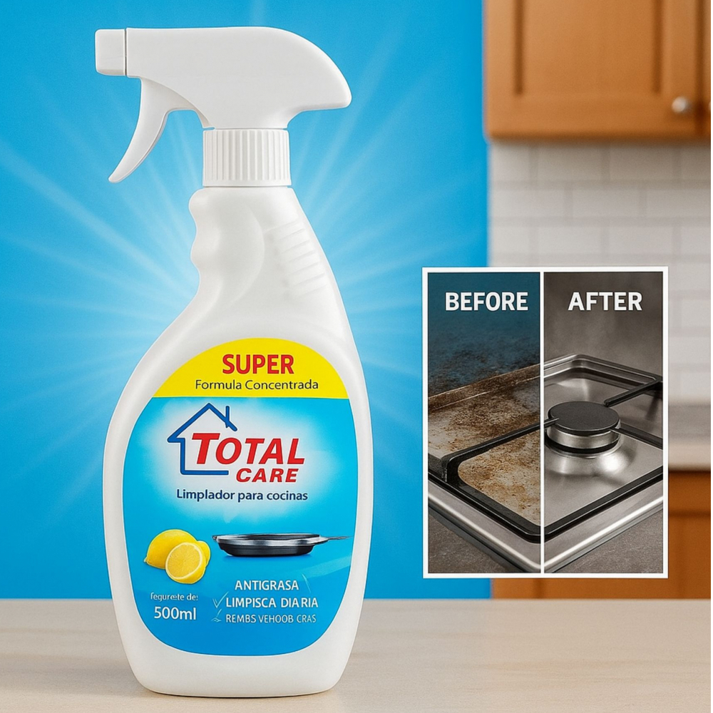 Desengrasante para cocina fragancia limón Total Care (500 ml / 16.9 oz) - Miniatura 4