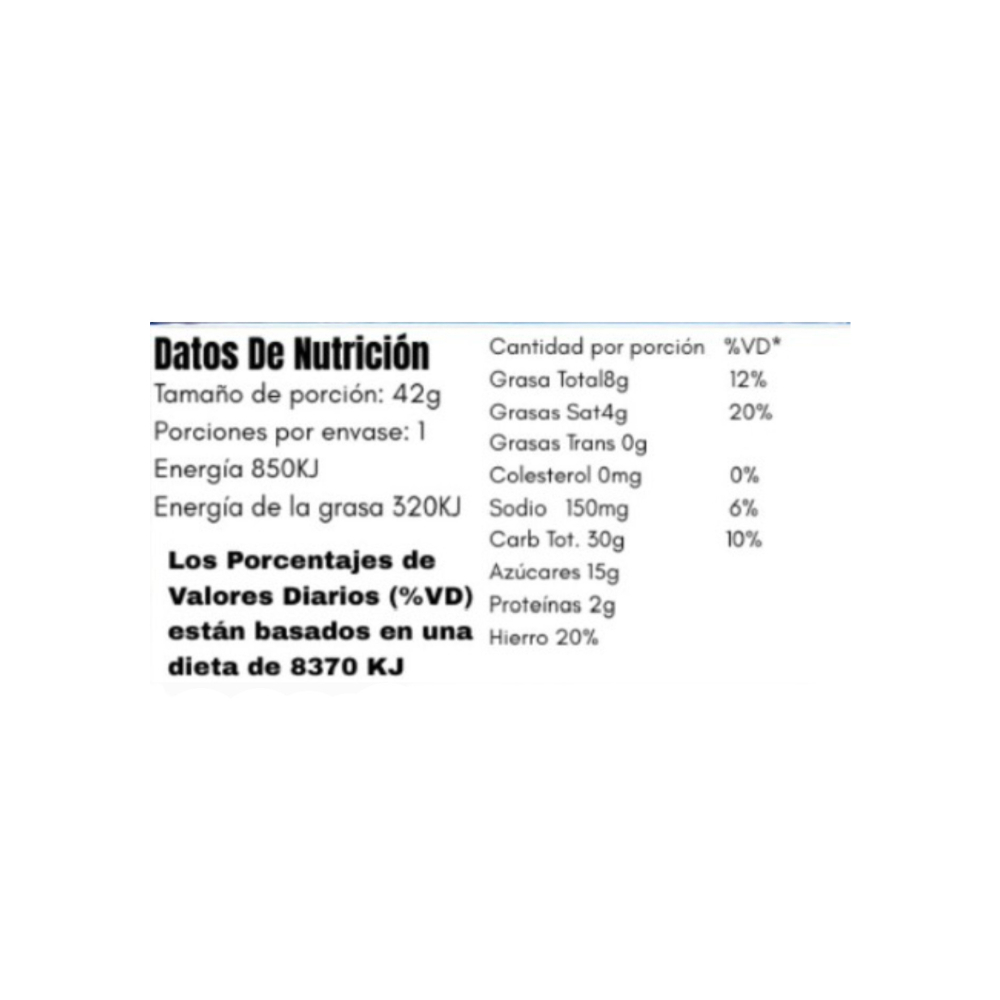 Galletas sabor chocolate con crema sabor vainilla Black Out GN (42 g / 1.48 oz) - Miniatura 2