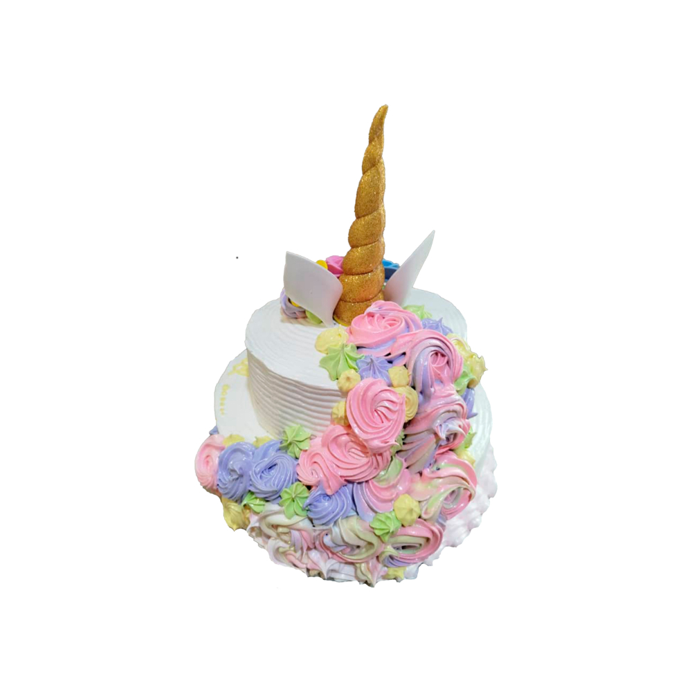 Cake unicornio de dos pisos Kaona (25 comensales) - Miniatura 2