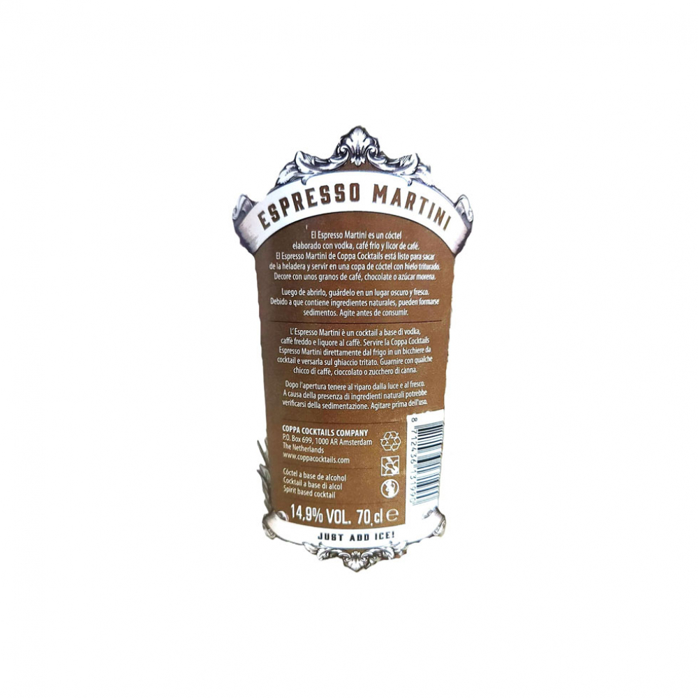 Espresso martini Coppa Cocktails (700 ml) - Miniatura 3