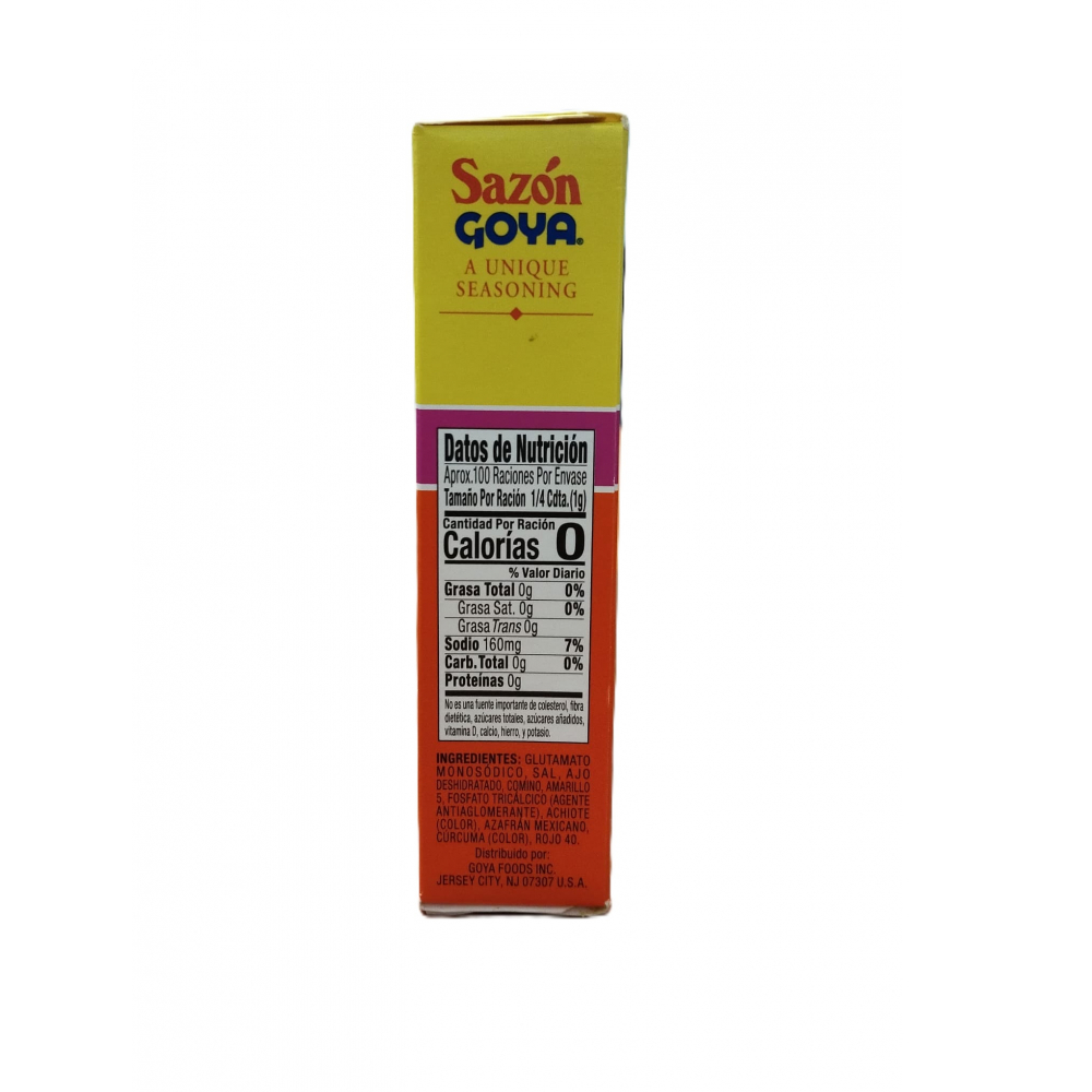 Sazón con azafrán Goya (100 g / 3.52 oz) - Miniatura 3