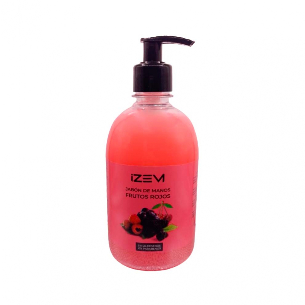 Jabón de manos aroma a frutos rojos Izem (500 ml) - Miniatura 4