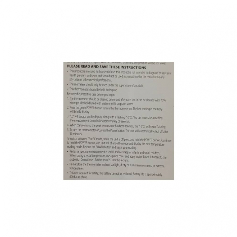 Termómetro digital Veridian Healthcare - Miniatura 2