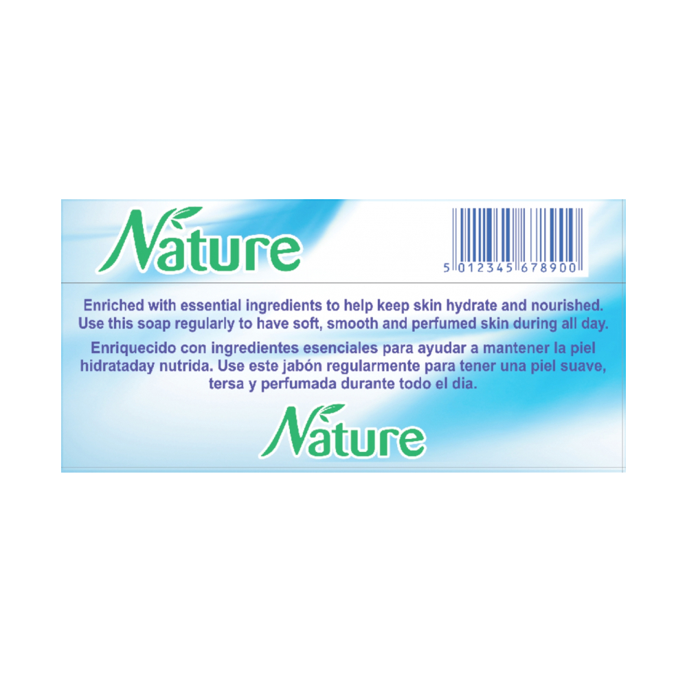 Jabón tocador agua Nature (100 g) - Miniatura 3