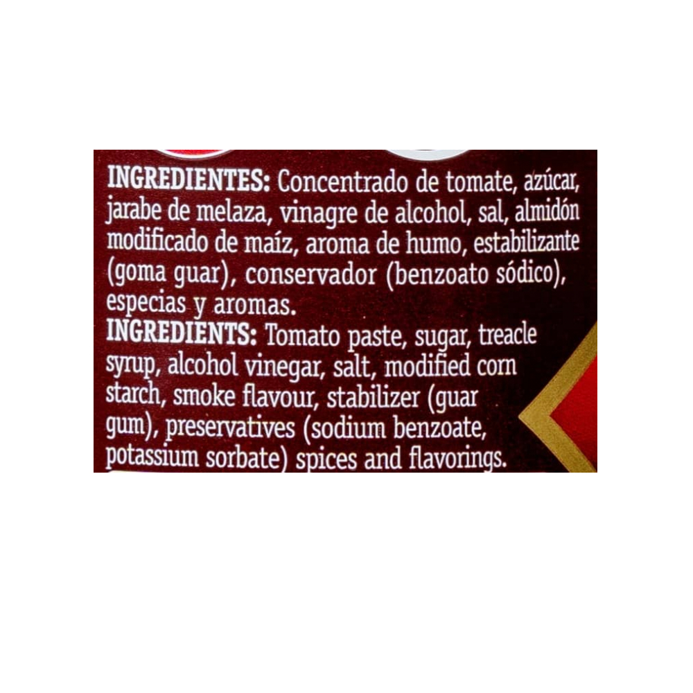 Salsa barbacoa Intercasa (300 g / 10.58 oz) - Miniatura 3