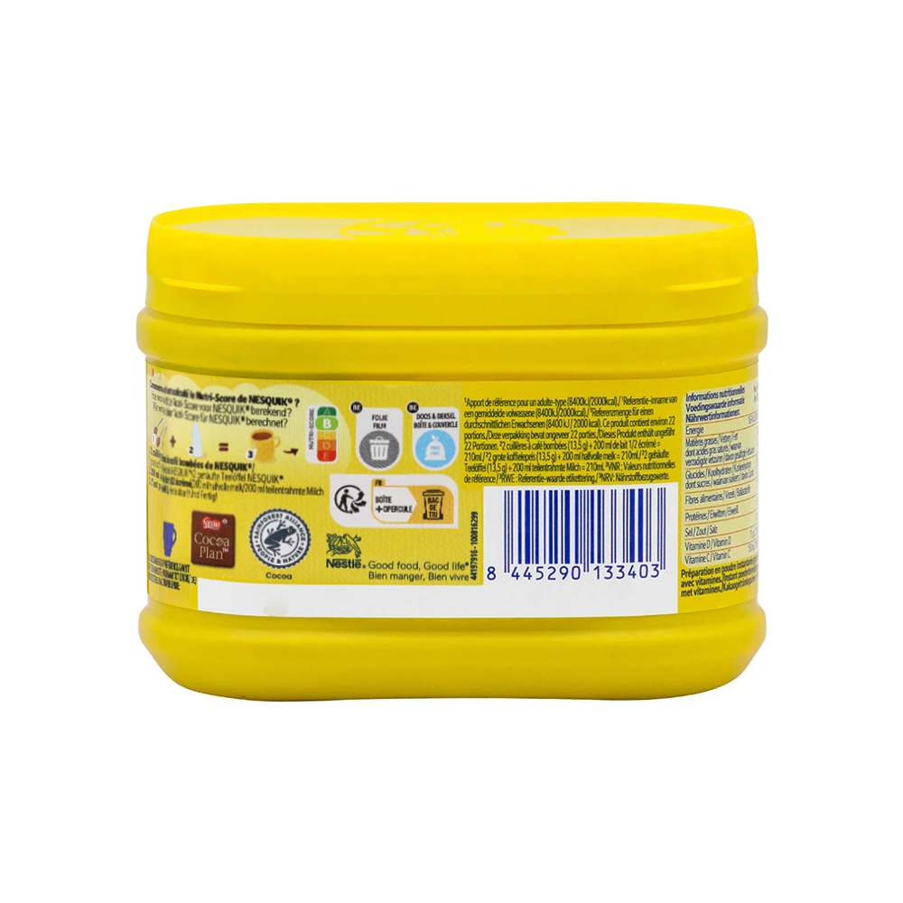 Preparación instantánea en polvo para bebida de chocolate Nesquik Nestlé (300 g / 10.6 oz) - Miniatura 2