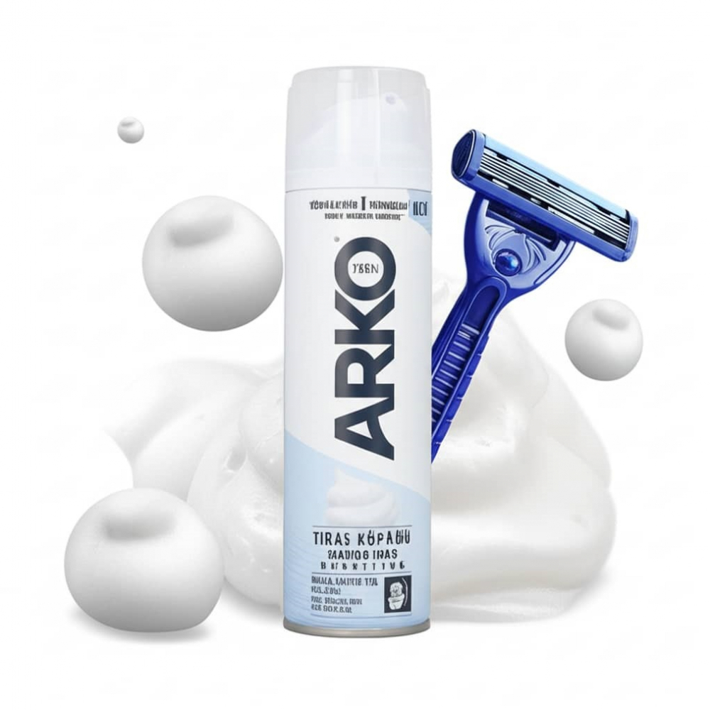 Espuma de afeitar sensible Arko (200 ml) - Miniatura 4