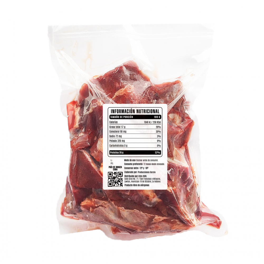 Carne troceada de res Cosecha Real (1 kg / 2.2 lb) - Miniatura 4
