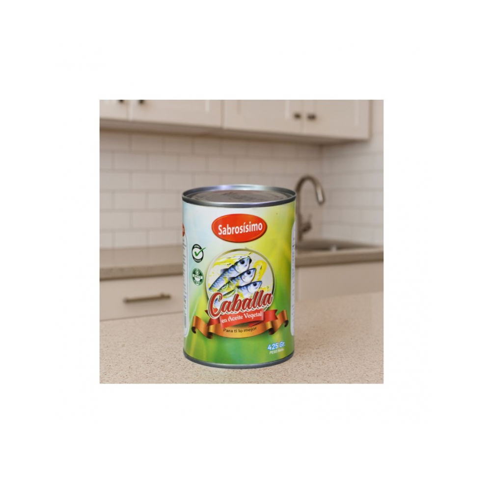 Caballa en aceite vegetal Sabrosísimo (3 x 425 g / 14.99 oz) - Miniatura 2