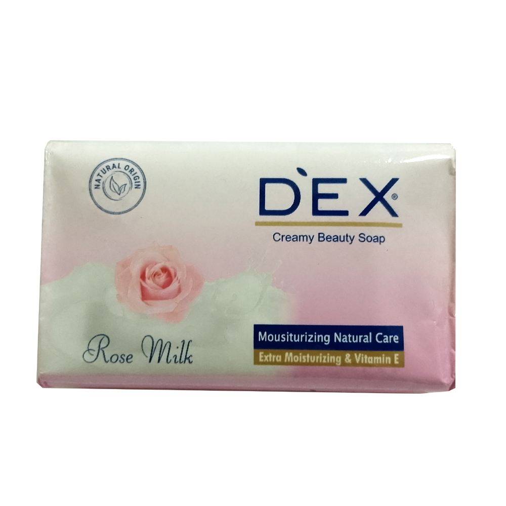 Jabón de tocador rosa y leche Dex (90 g / 3.17 oz) - Miniatura 3