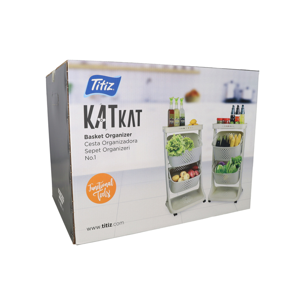 Organizador negro Titiz - Miniatura 3