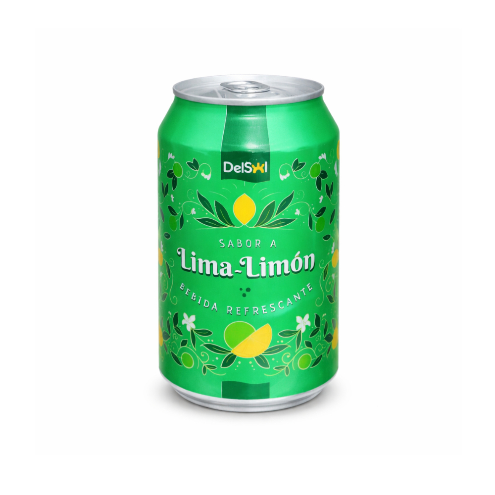 Bebida refrescante sabor a lima-limón Del Sol (6x330ml) - Miniatura 2