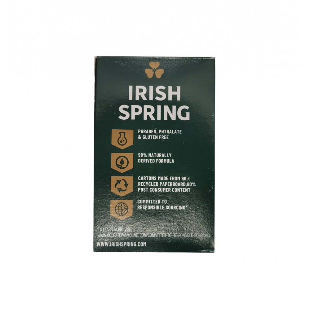 Jabón fresco con aceite de linaza Irish Spring (113 g / 4 oz) - Miniatura 2