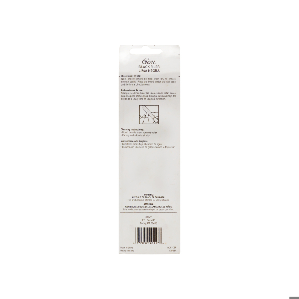 Limadora de salón negra para uñas naturales y acrílicas Gem RDP7CSP - Miniatura 3