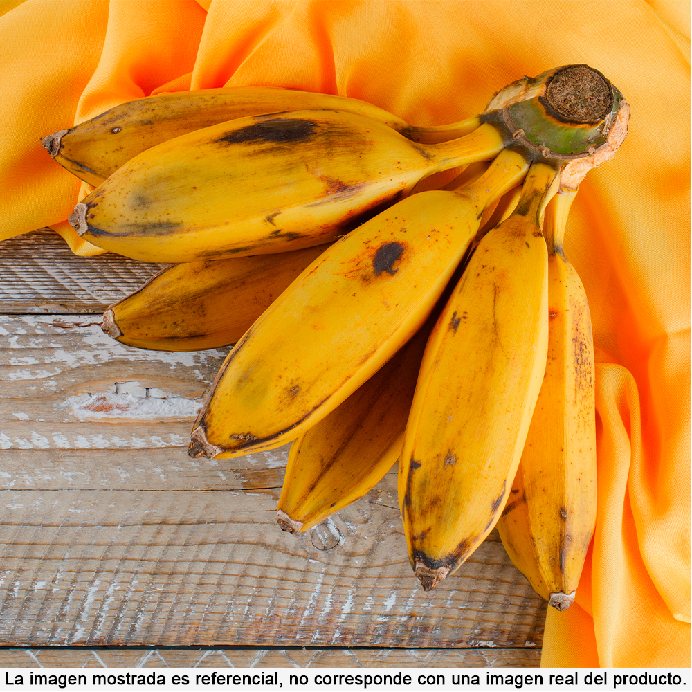 Plátano burro maduro o pintón Campo Vivo (5 kg / 11.02 lb) - Miniatura 4