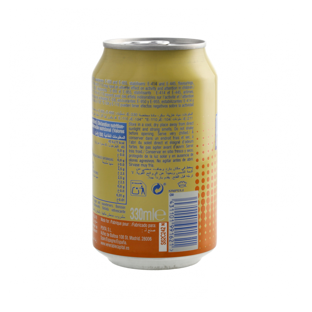 Refresco gaseado de piña Santa (330 ml) - Miniatura 2