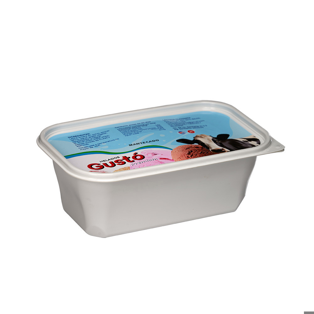 Helado Premium de mantecado Gustó (2 L) - Miniatura 4