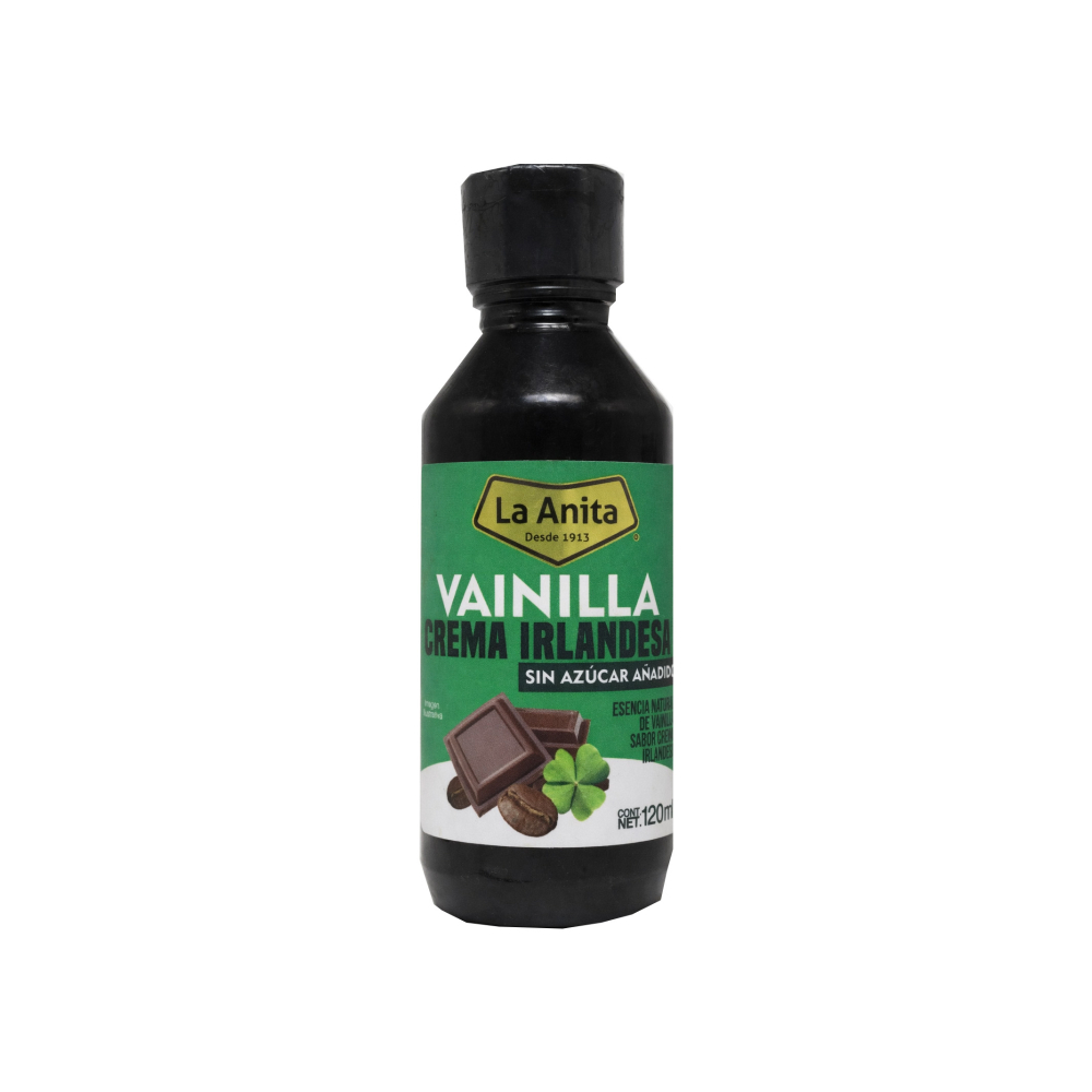 Saborizante natural vainilla con sabor a crema irlandesa La Anita (120 ml / 4.06 fl oz) - Miniatura 3