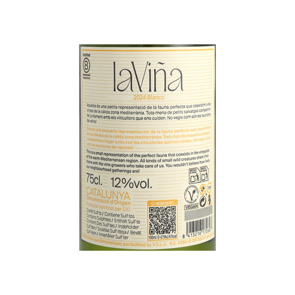 Vino blanco Laviña (750 ml) - Miniatura 3