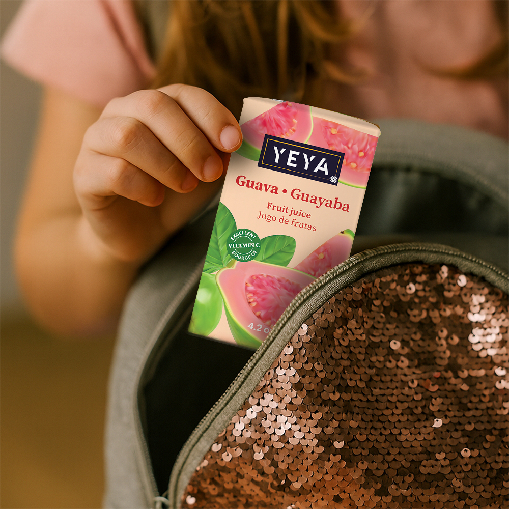 Jugo de frutas sabor guayaba YEYA (44 x 125 ml / 4.2 oz) - Miniatura 4
