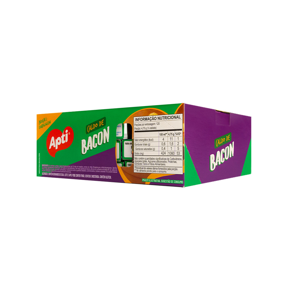 Caldo sabor bacon Apti (570 g / 1.25 lb) - Miniatura 2