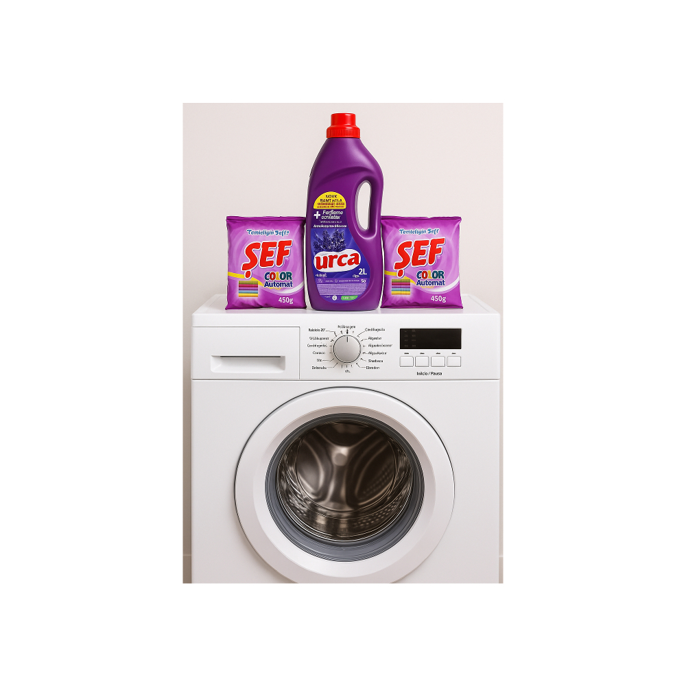 Combo  de Suavizante de Ropa Lavanda  + Detergente en Polvo Aroma Color - Miniatura 3