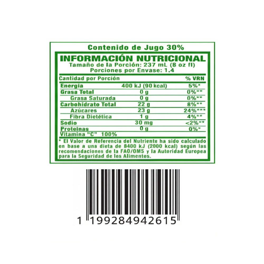 Néctar de fruta sabor piña Onbazar (6 x 330 ml) - Miniatura 4