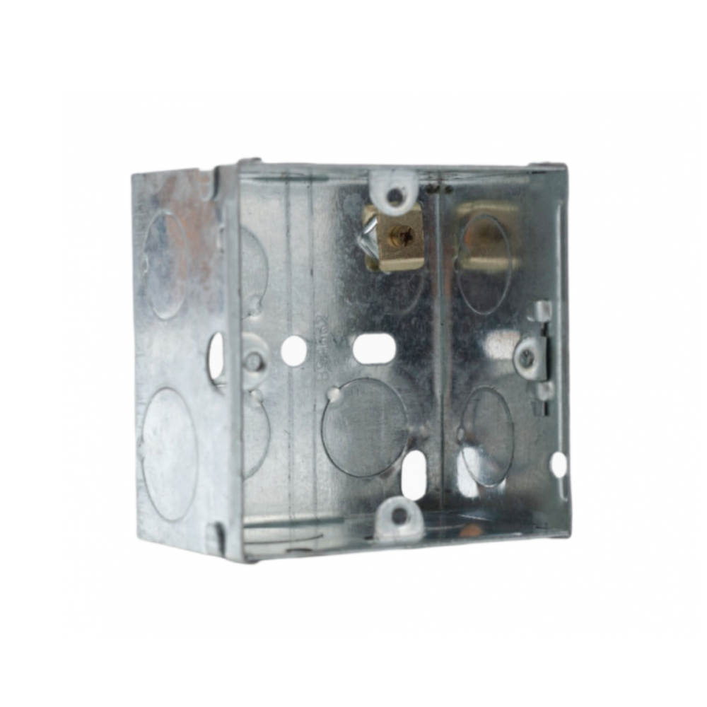 Caja de conexiones de hierro galvanizado 76.2 mm x 76.2 mm - Miniatura 2